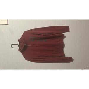 Burgundy Pink Victoria Secret Long Sleeve Sweatshirt